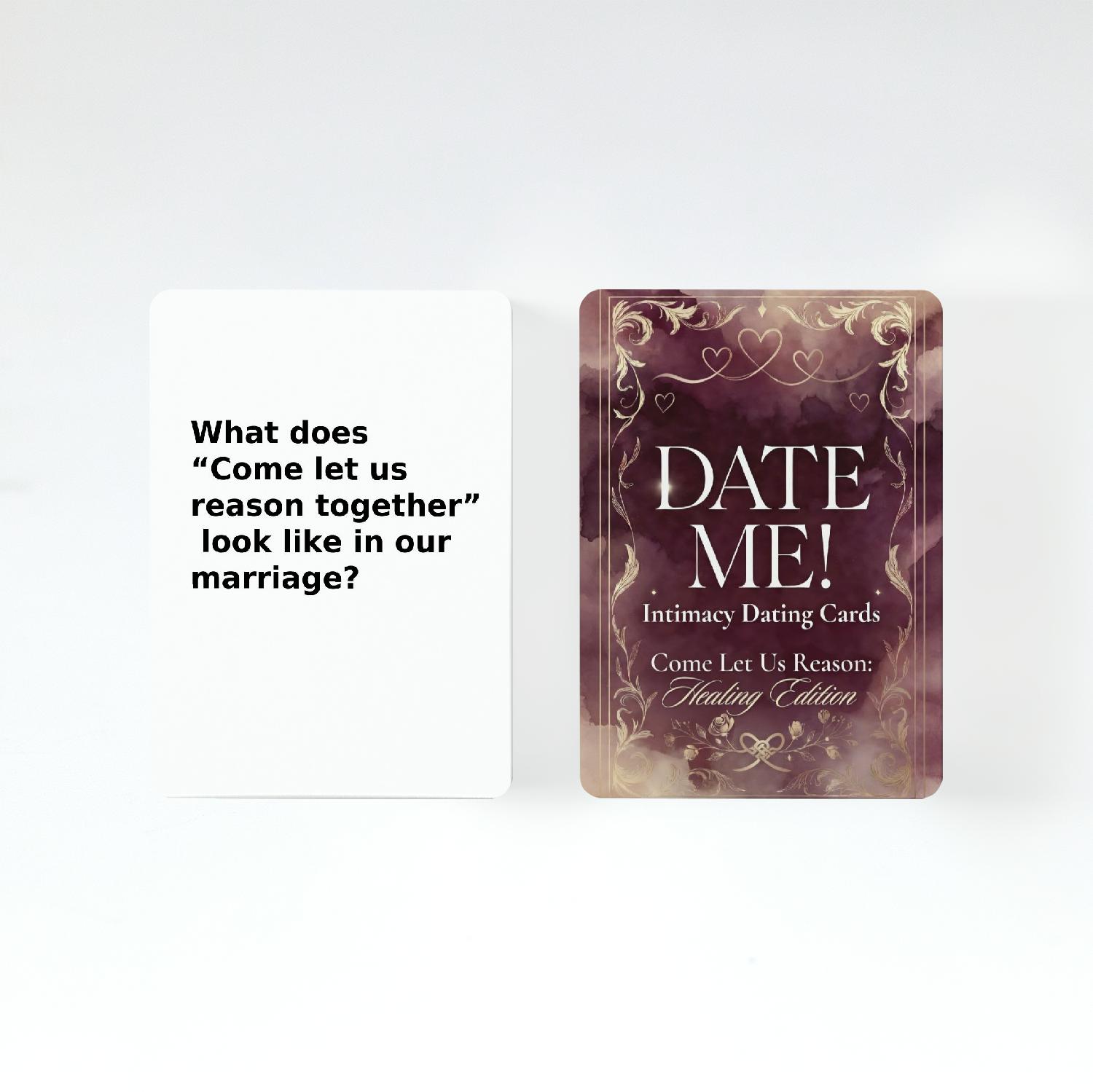 DATE ME! Intimacy Relationship Cards: Healing Edition